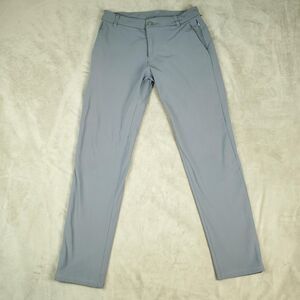 Lululemon Pants Mens 30x30 Gray Slim Fit Stretch Lightweight Travel Chino Golf
